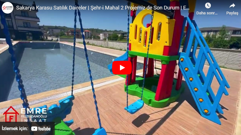 şehri mahal 2 projesi Karasu Satılık Daire